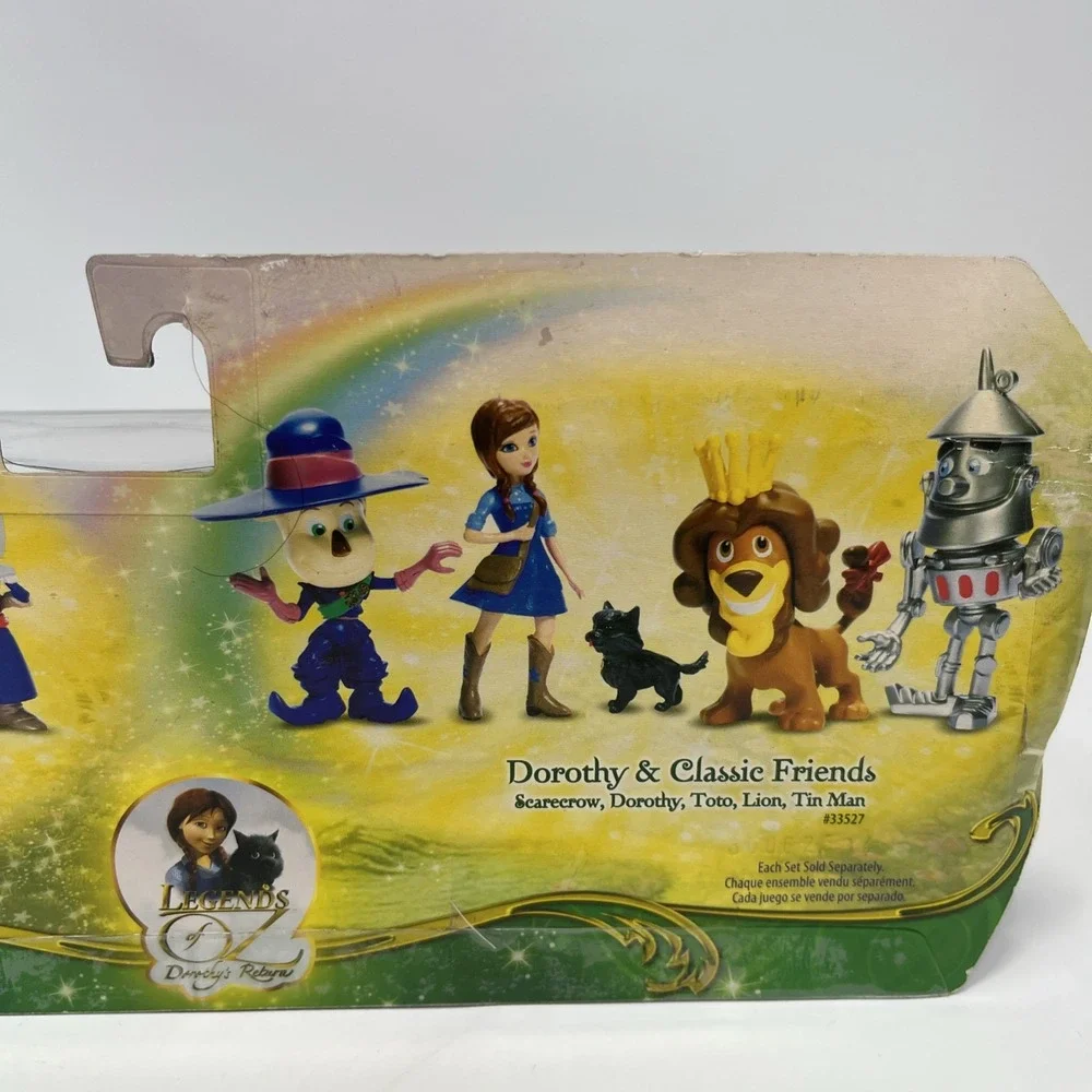 LEGENDS OF OZ DOROTHY'S RETURN FIGURE SET CLASSIC FRIENDS BANDAI 2013 RARE